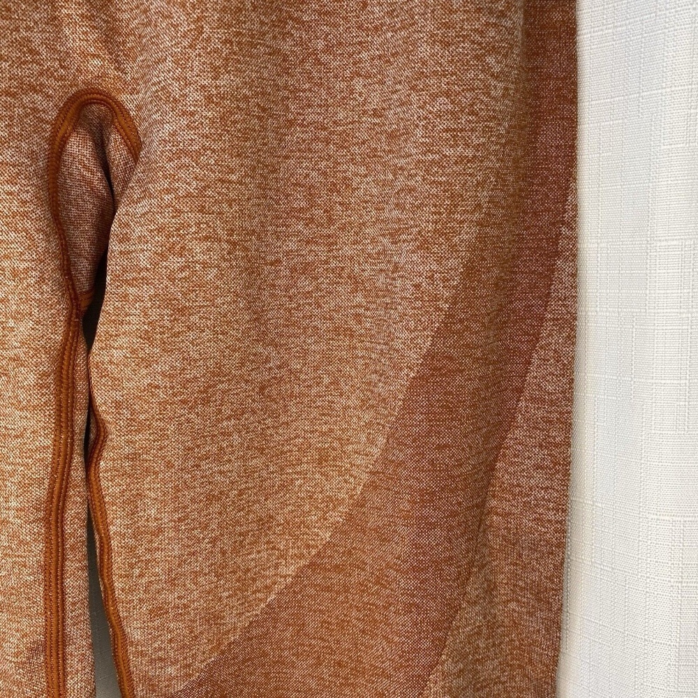Victoria’s Secret Pink High Rise Seamless Leggings Cinnamon Heather Size M - Picture 5 of 10